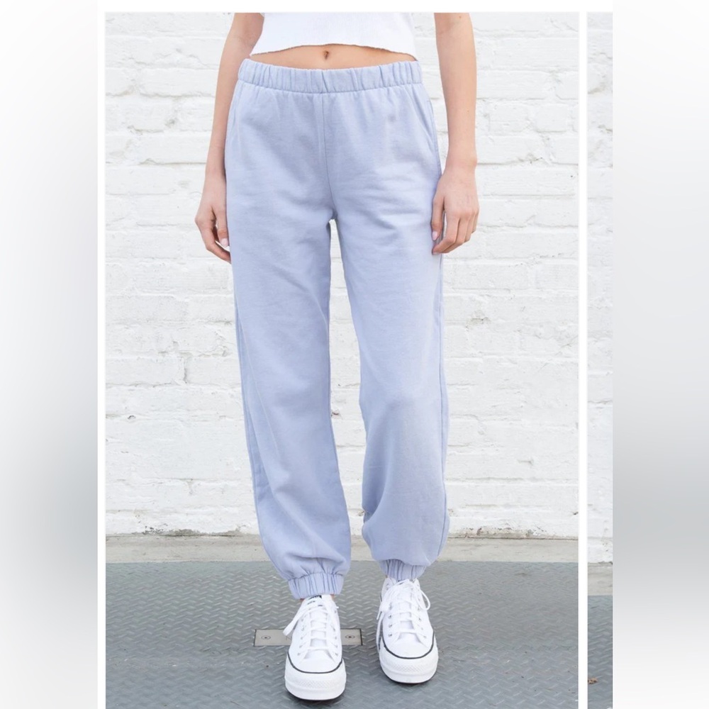 Brandy Melville Light Blue Rosa Sweatpants